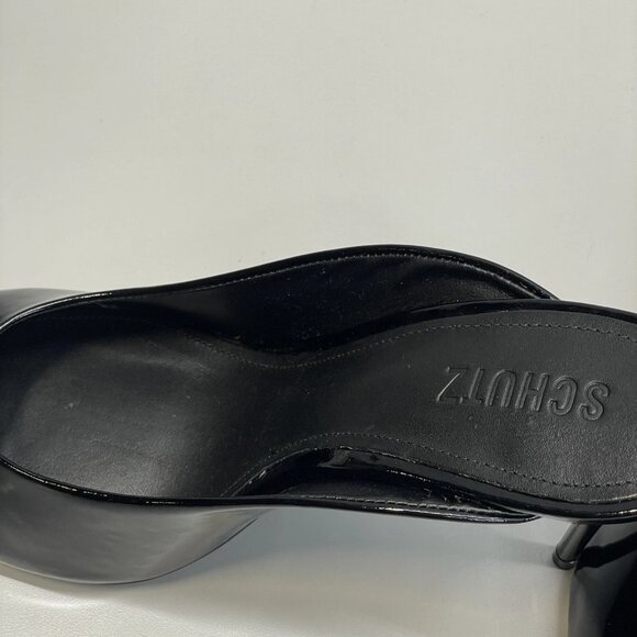 Schutz “Geraldine” Women’s Strapless Pumps – Black (Size 10B) - Picture 4 of 8